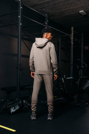 Malelions Sport Counter Hooded Vest | Taupe