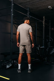 Malelions Sport Counter Shorts | Taupe