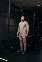 Malelions Sport Logo Sweatpants | Taupe