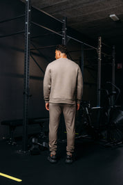 Malelions Sport Logo Sweatpants | Taupe