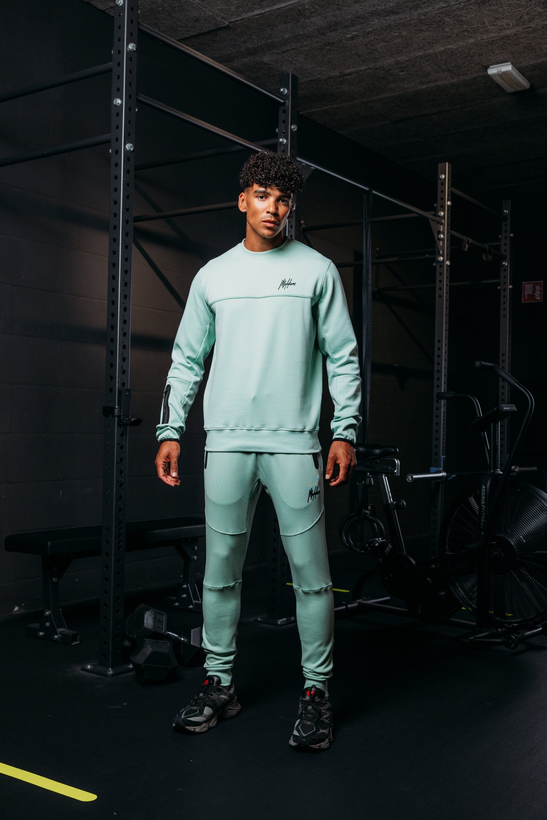 Malelions Sport Counter Trackpants | Mint