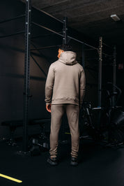 Malelions Sports Logo Hoodie | Taupe