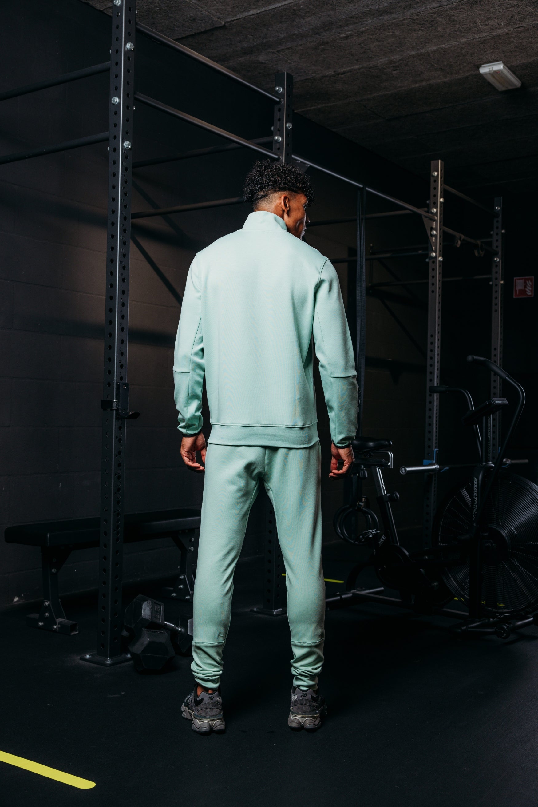 Malelions Sport Counter Half Zip | Mint