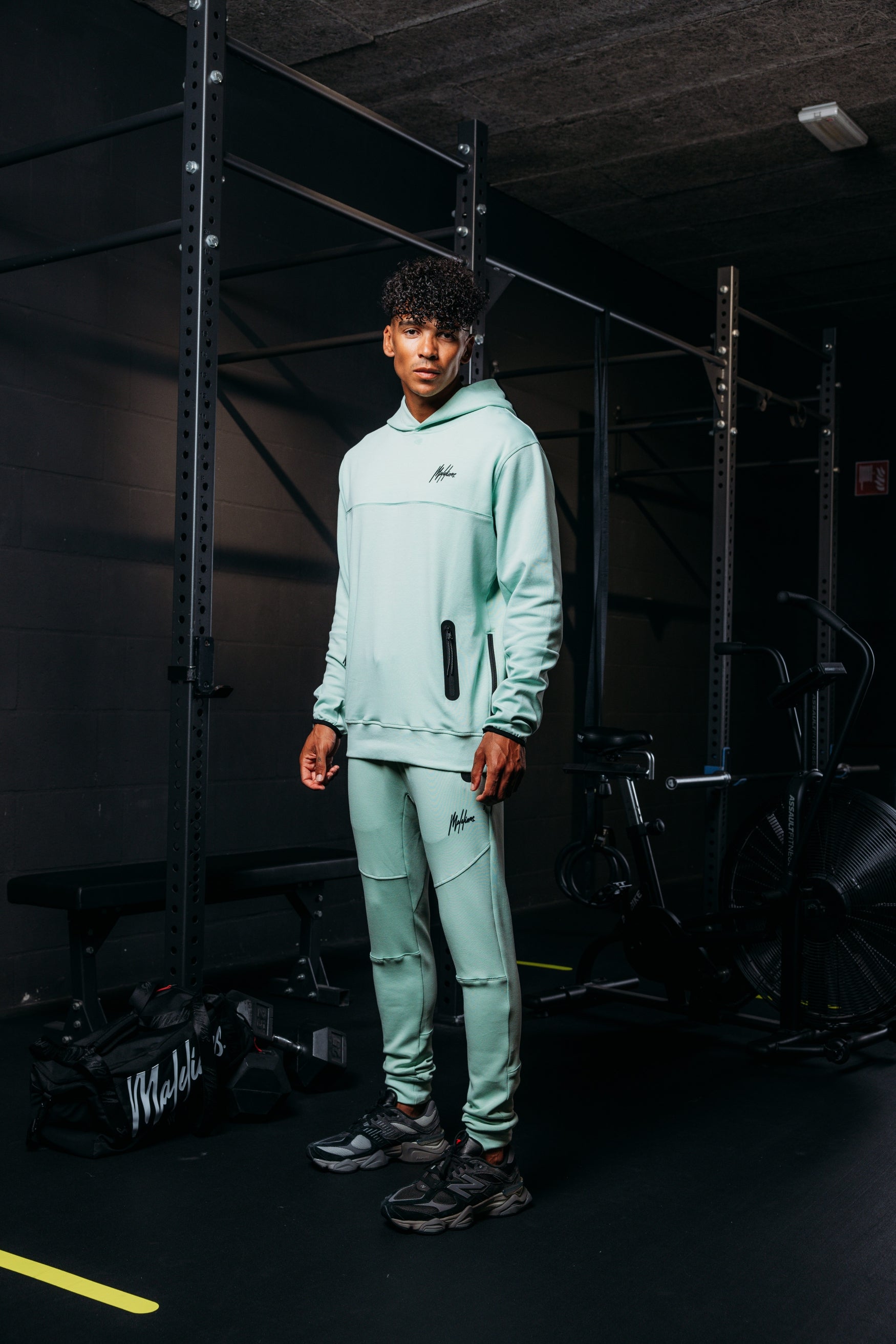 Malelions Sport Counter Hoodie | Mint