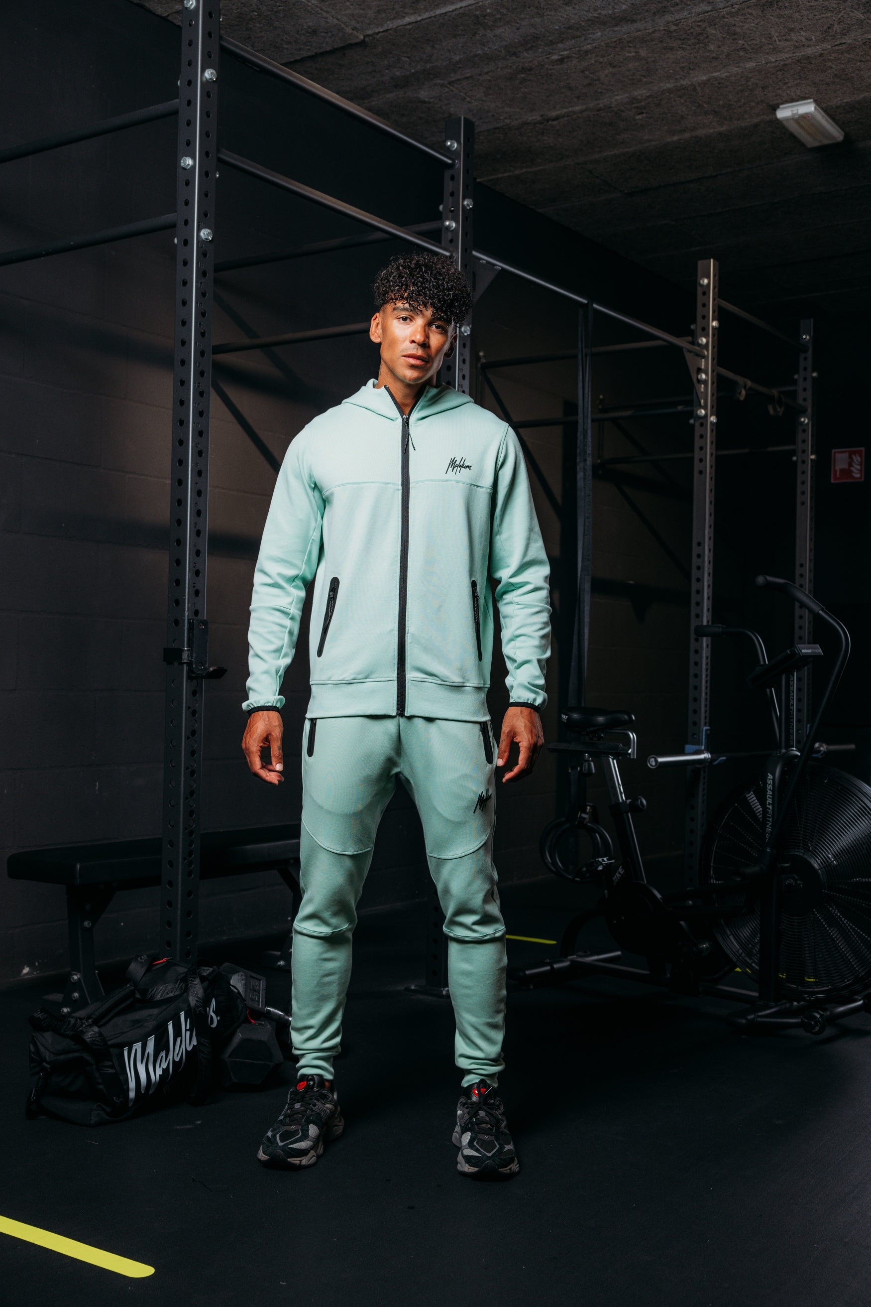 Malelions Sport Counter Hooded Vest | Mint