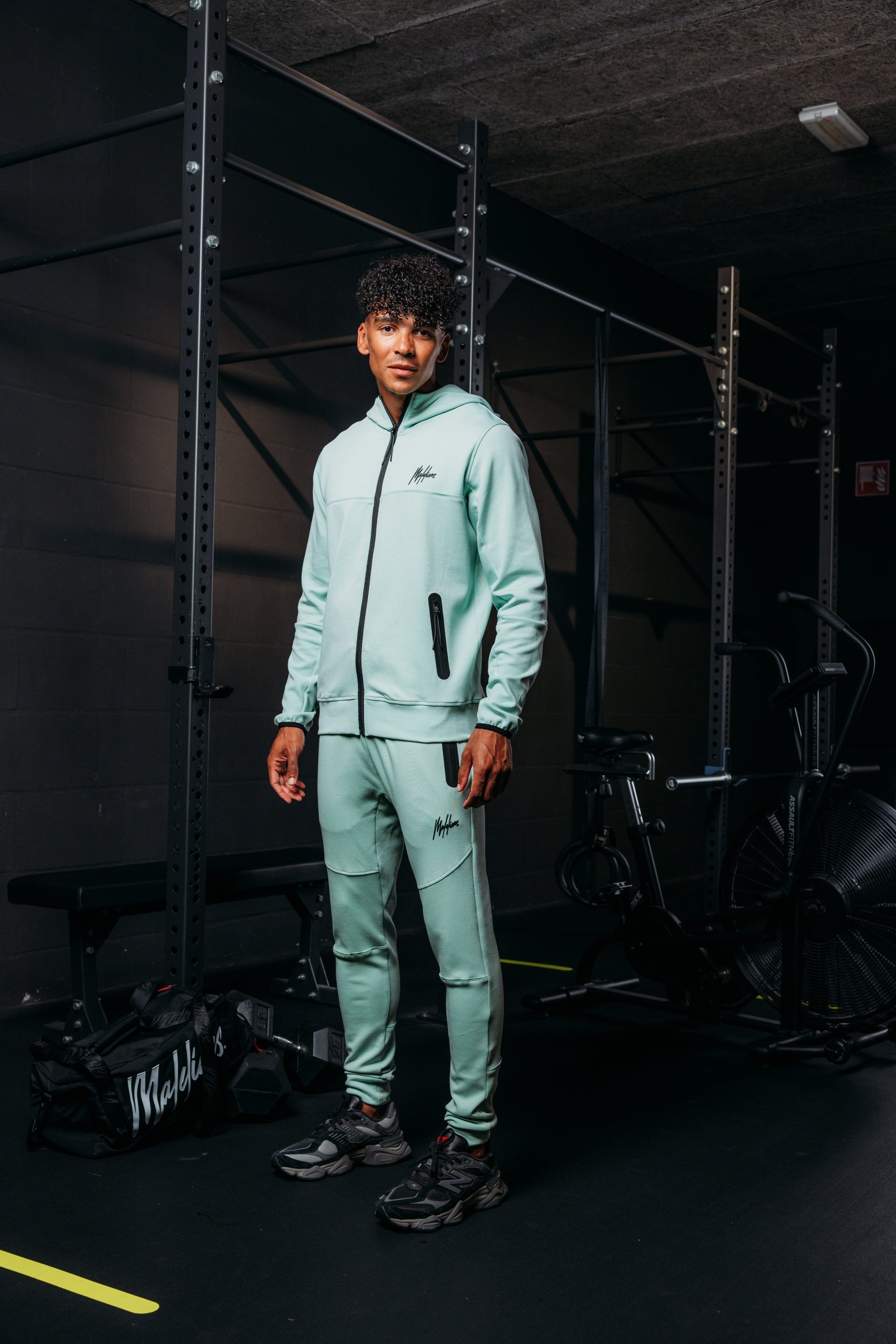 Malelions Sport Counter Hooded Vest | Mint