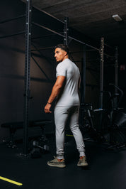 Malelions Sport Logo Sweatpants | Light Grey