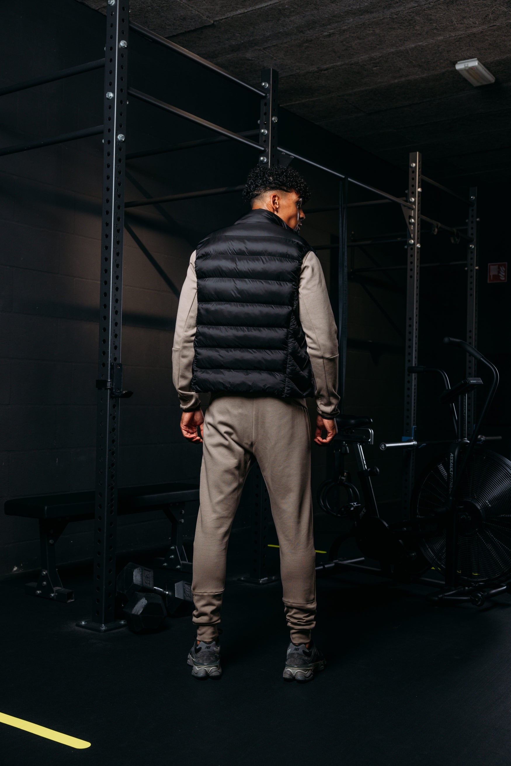 Malelions Sport Counter Bodywarmer | Black