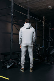 Malelions Sport Logo Hoodie | Light Grey