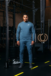 Malelions Sport Logo Sweater | Blue