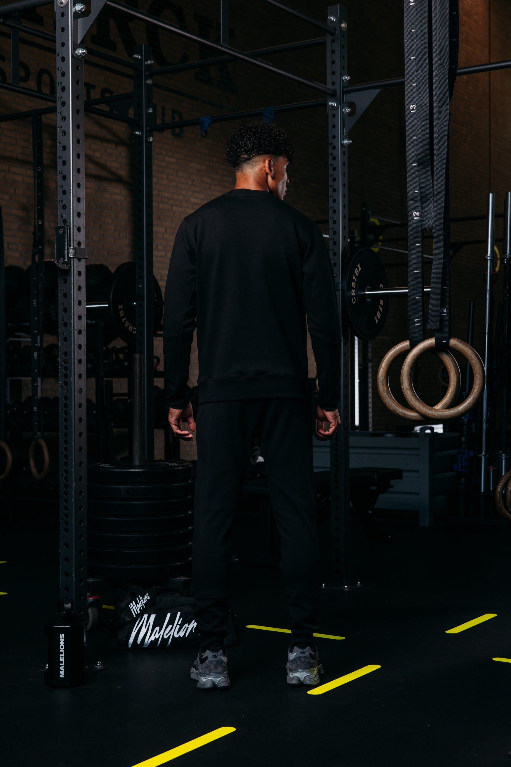 Malelions Sport Counter Trackpants | Black