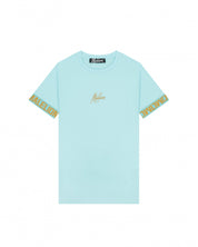 Malelions Men Venetian T-Shirt | Light Blue/Gold