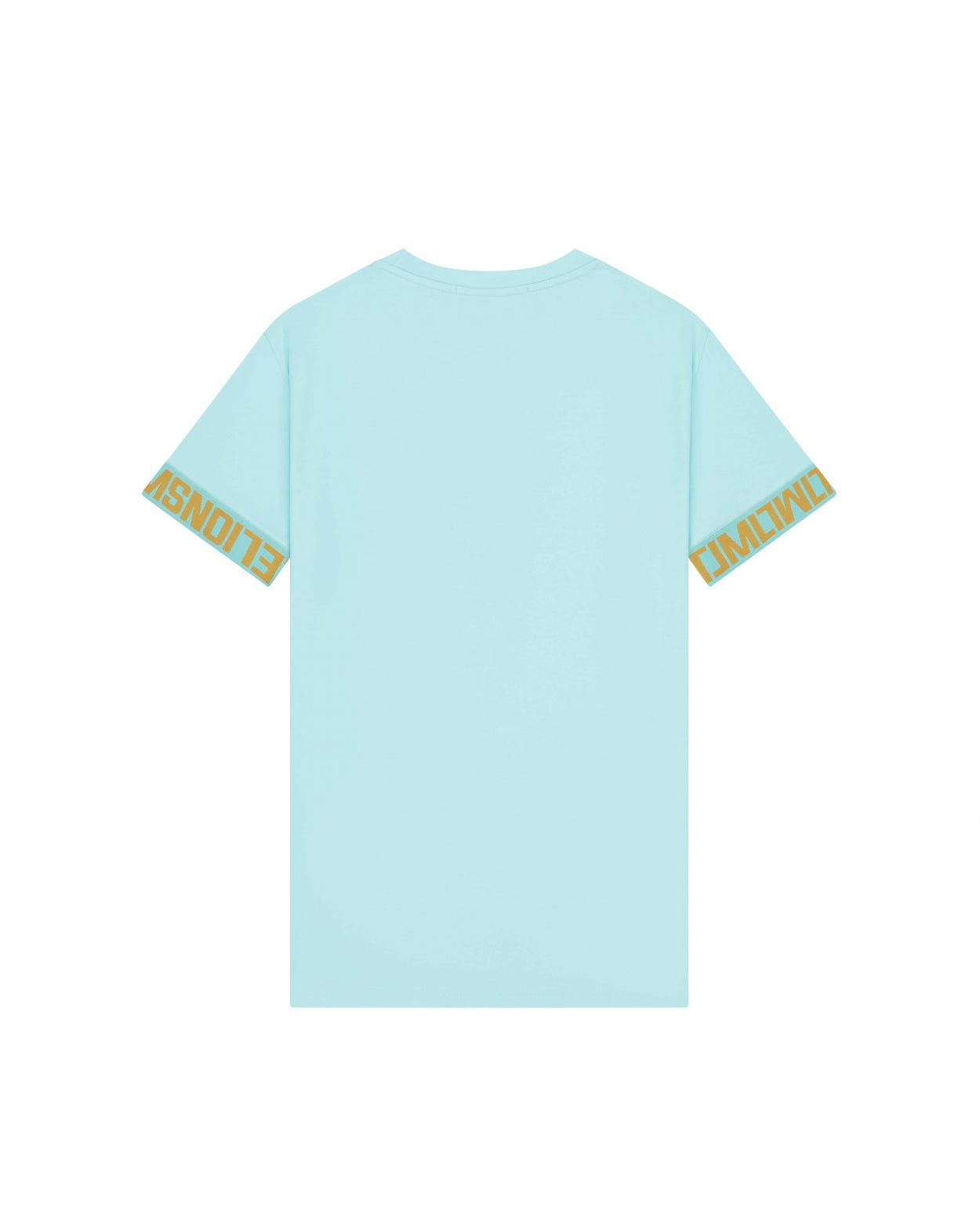 Malelions Men Venetian T-Shirt | Light Blue/Gold