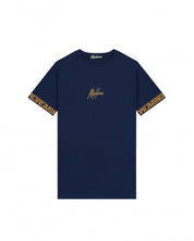 Malelions Men Venetian T-Shirt | Navy/Gold