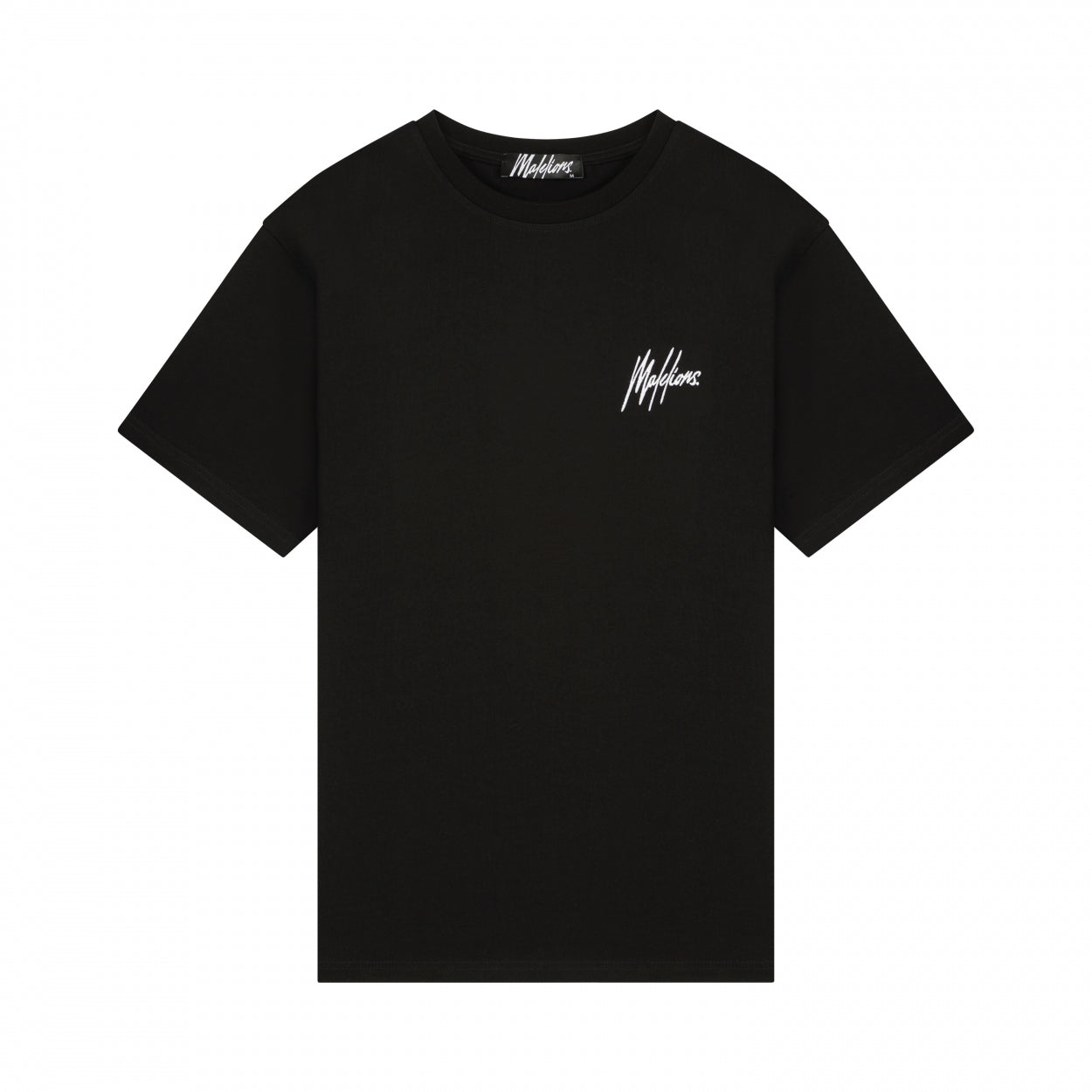 Malelions Men Regular T-Shirt | Black/White