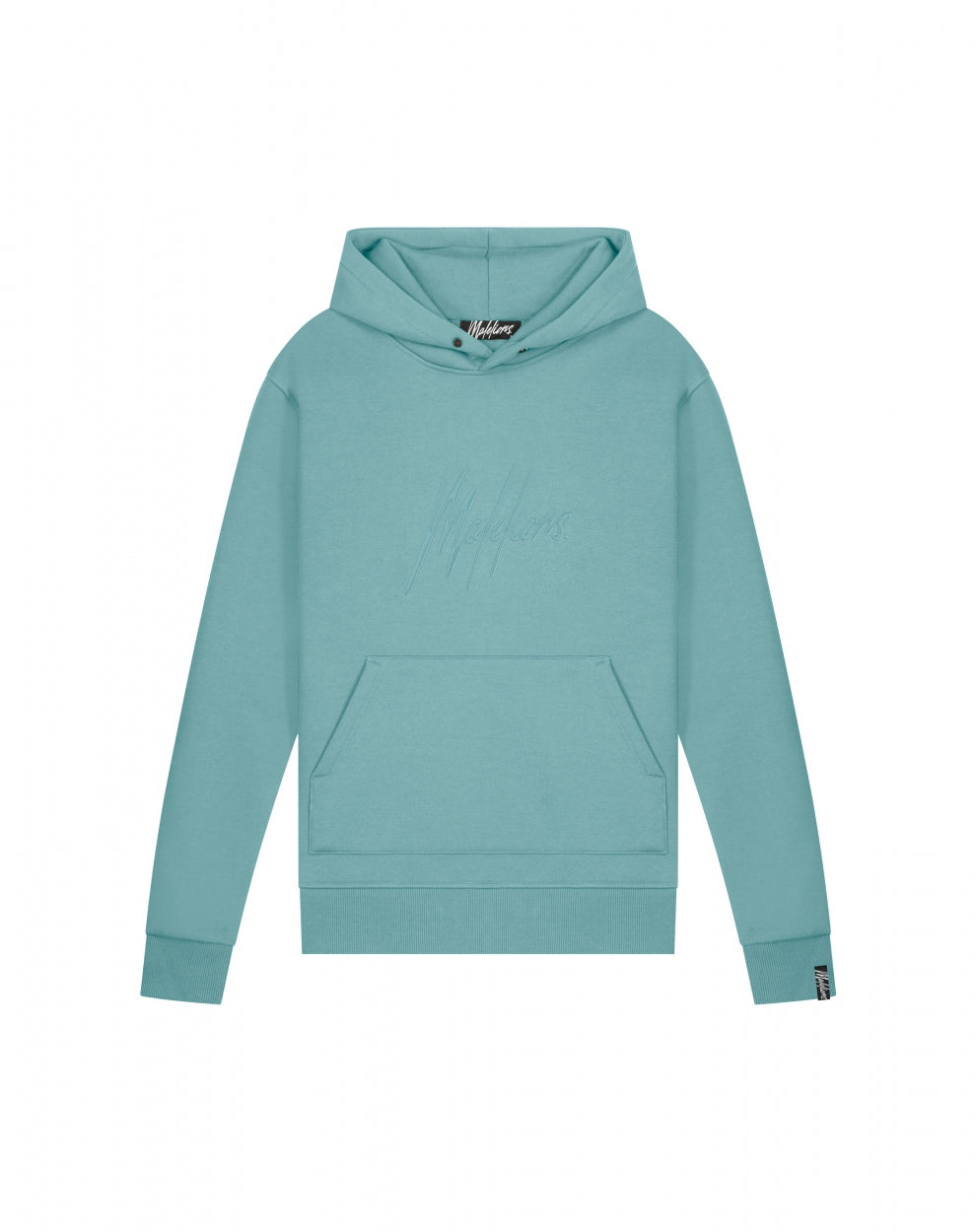 Malelions Men Essentials Hoodie | Smoke Blue