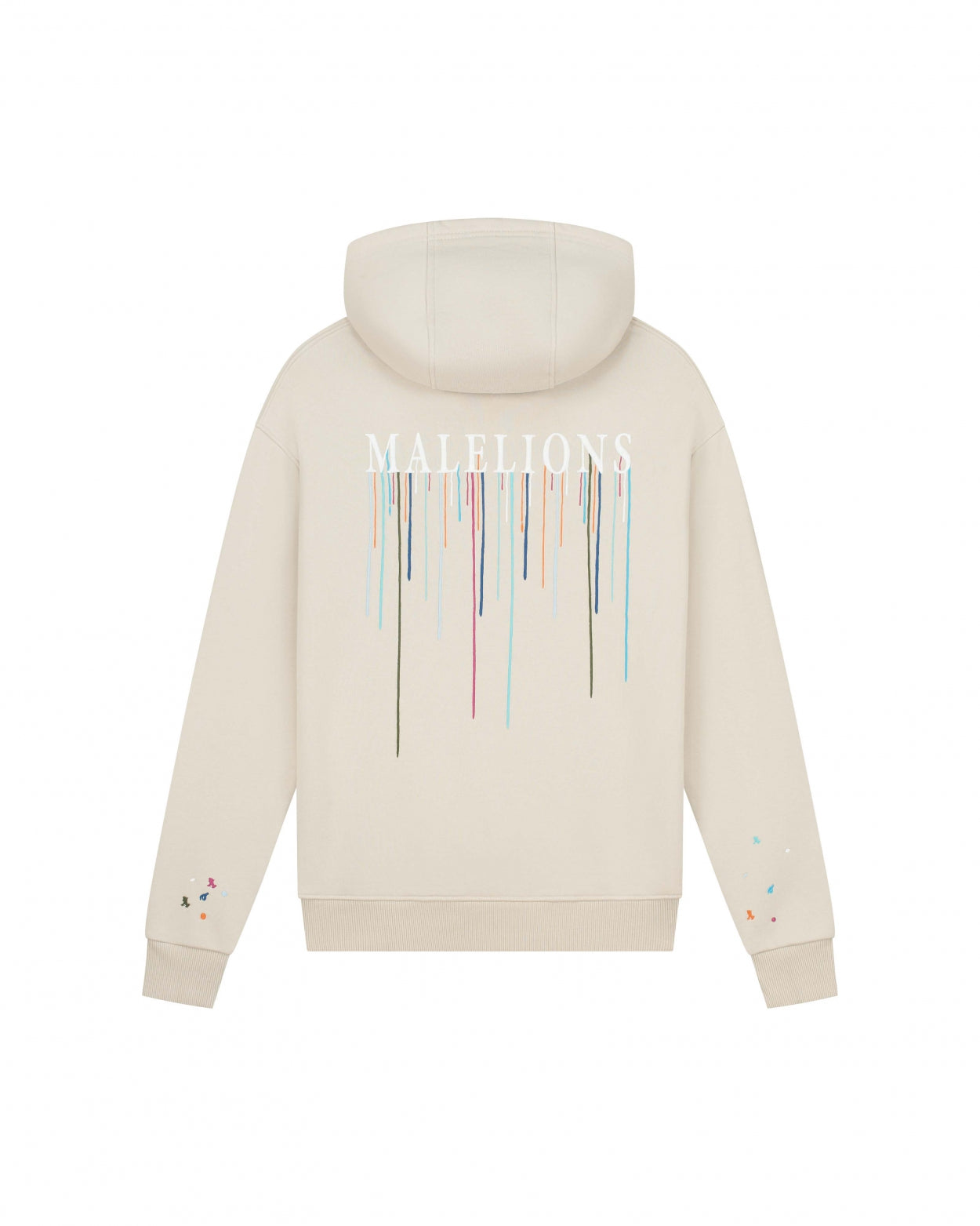 Malelions Men Painter Hoodie | Beige