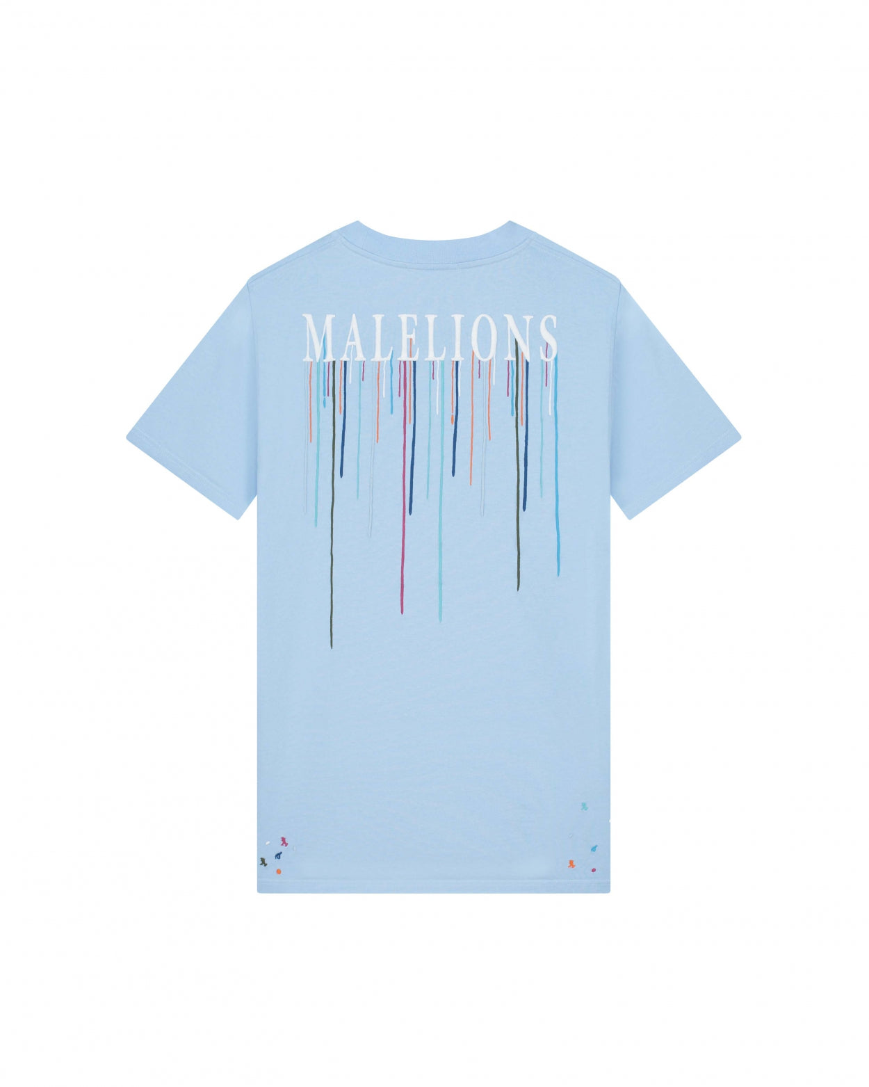 Malelions Men Painter T-Shirt | Light Blue