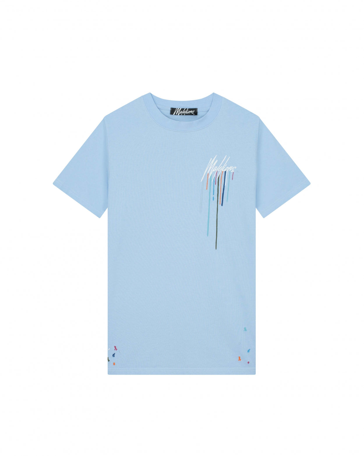 Malelions Men Painter T-Shirt | Light Blue