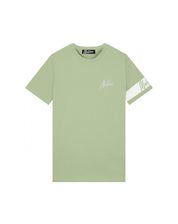 Malelions Men Captain T-Shirt | Green/White