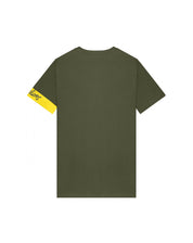 Malelions Men Captain T-Shirt 2.0 | Army/Yellow