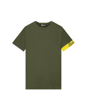 Malelions Men Captain T-Shirt 2.0 | Army/Yellow