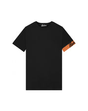 Malelions Men Captain T-Shirt 2.0 | Black/Orange