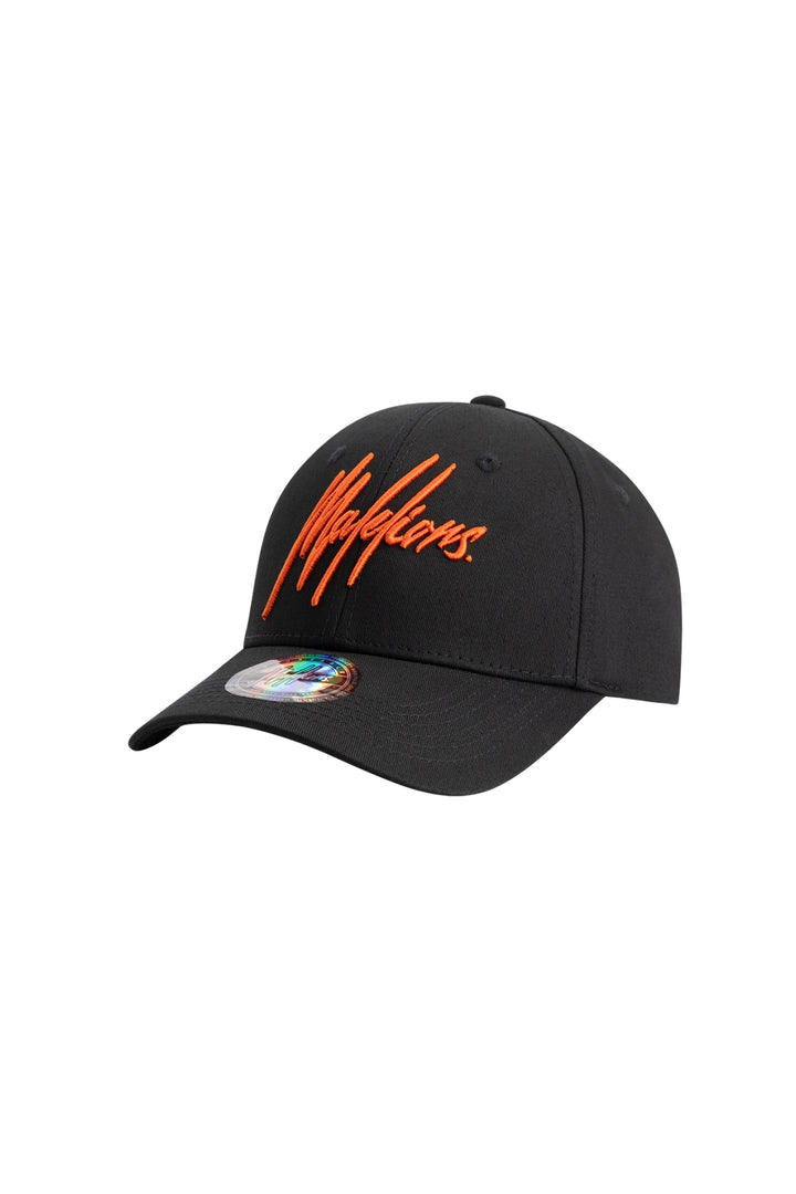 MA1-HS25-01_929_Malelions_Men_Signature_Cap_Black-Orange_Side_cap.jpg