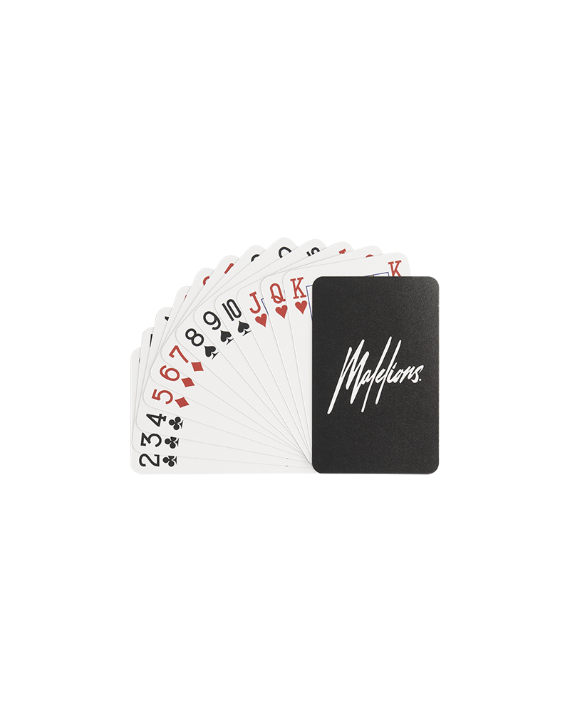 Malelions Playing Cards | Black/White