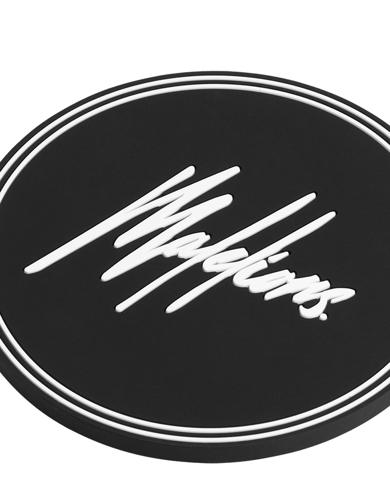 Malelions Signature Coaster 6-Pack | Black/White