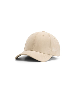 Malelions Men Suede Signature Cap | Sand