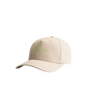 Malelions Men Striped Signature Cap | Taupe/Light Green