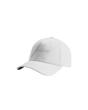 Malelions Men Striped Signature Cap | Ocean Grey
