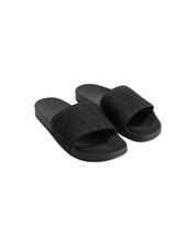 Malelions Men Monogram Slides | Black