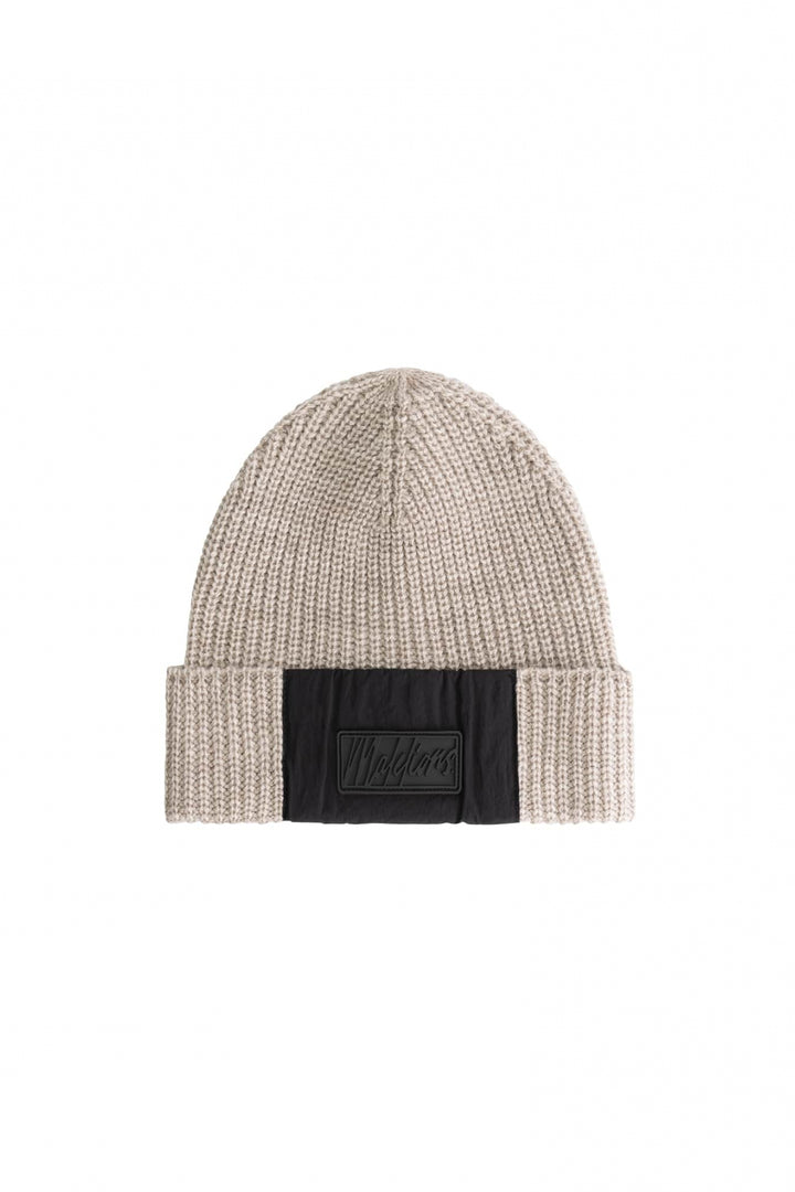 MA2-AW24-02_336_Malelions_Men_Nylon_Beanie_Taupe_Front_b4326f00-a452-4811-b927-a96630e5eeb0.jpg