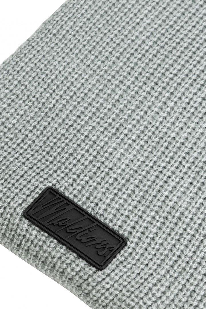 MA2-AW24-04_962_Malelions_Men_Ribbed_Beanie_Scarf_Set_Aqua_Grey_Detail_dba16759-e8cb-4142-b9bc-8ab819ee54e7.jpg