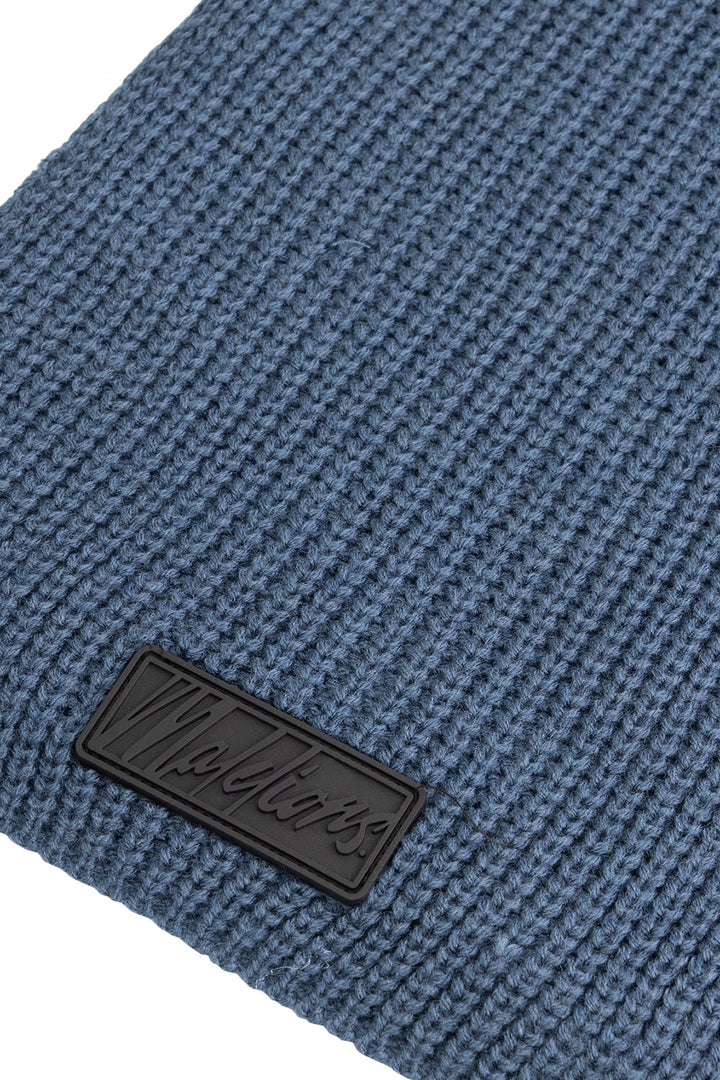 MA2-AW24-04_970_Malelions_Men_Ribbed_Beanie_Scarf_Set_Blue_Slate_Detail.jpg