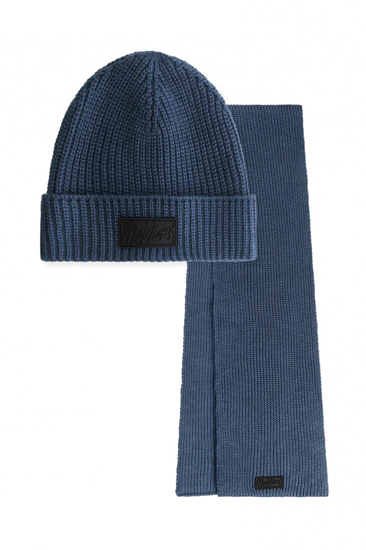 MA2-AW24-04_970_Malelions_Men_Ribbed_Scarf_Set_Blue_Slate_Front.jpg