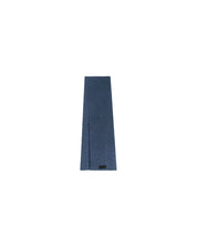 Malelions Men Ribbed Logo Scarf | Blue Slate