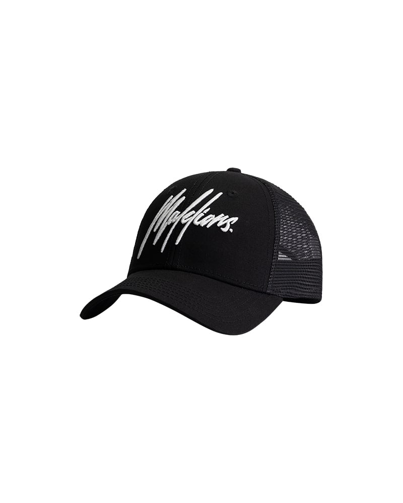  Malelions Men Signature Cap | Black/White