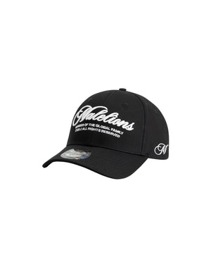 Malelions Men Members Cap | Black/White