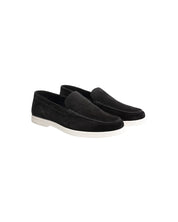 Malelions Men Low Top Signature Loafers | Black