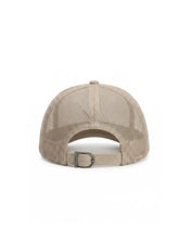 Malelions Men Suede Trucker Cap | Light Beige