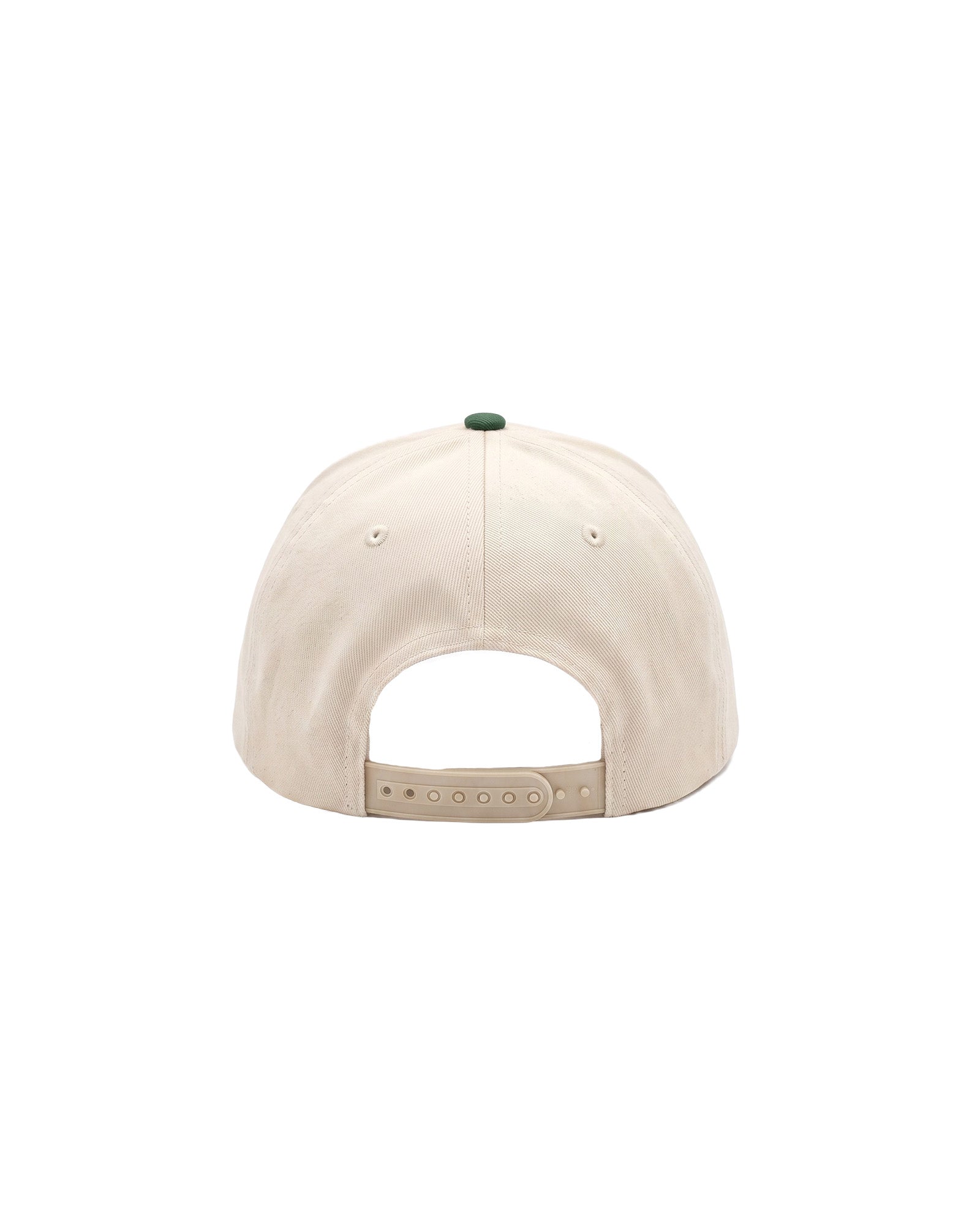 Malelions Men Society Club Cap | Off-White/Racing Green