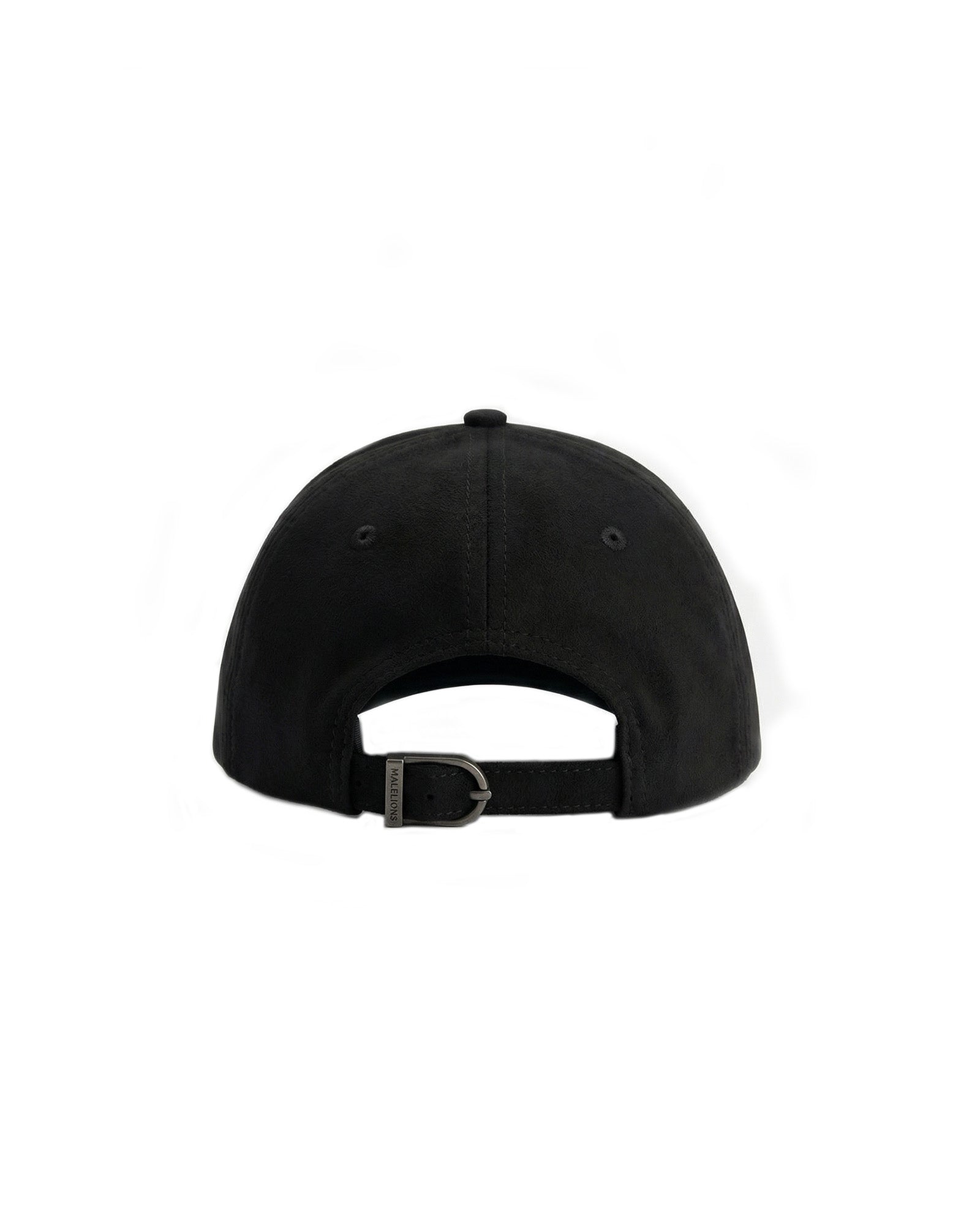 Malelions Men Suede Signature Cap | Black