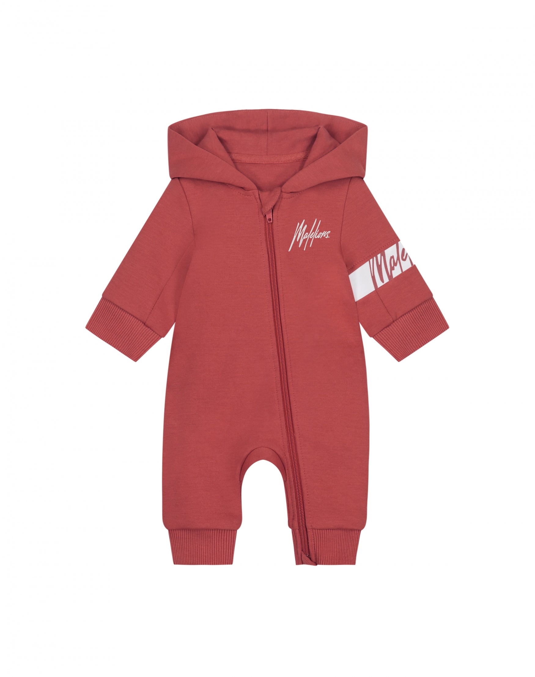  Malelions Baby Captain Tracksuit | Dark Pink