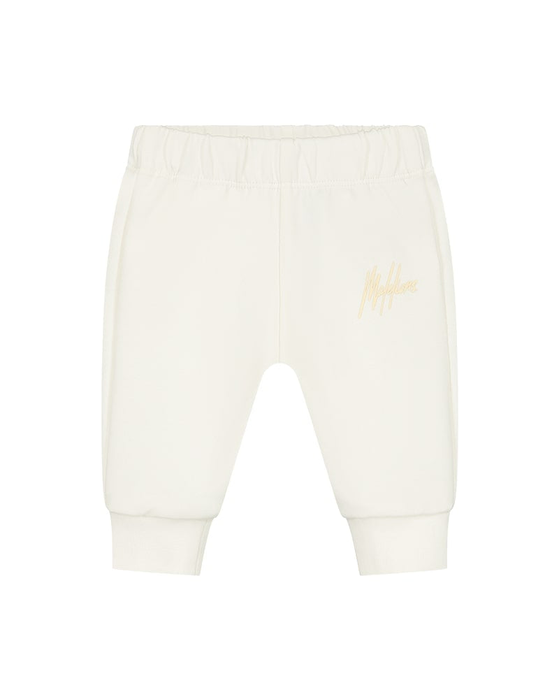  Malelions Baby Signature Sweatpants | OffWhite