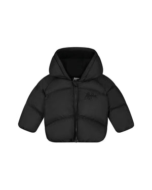 Malelions Baby Signature Steppjacke | Schwarz