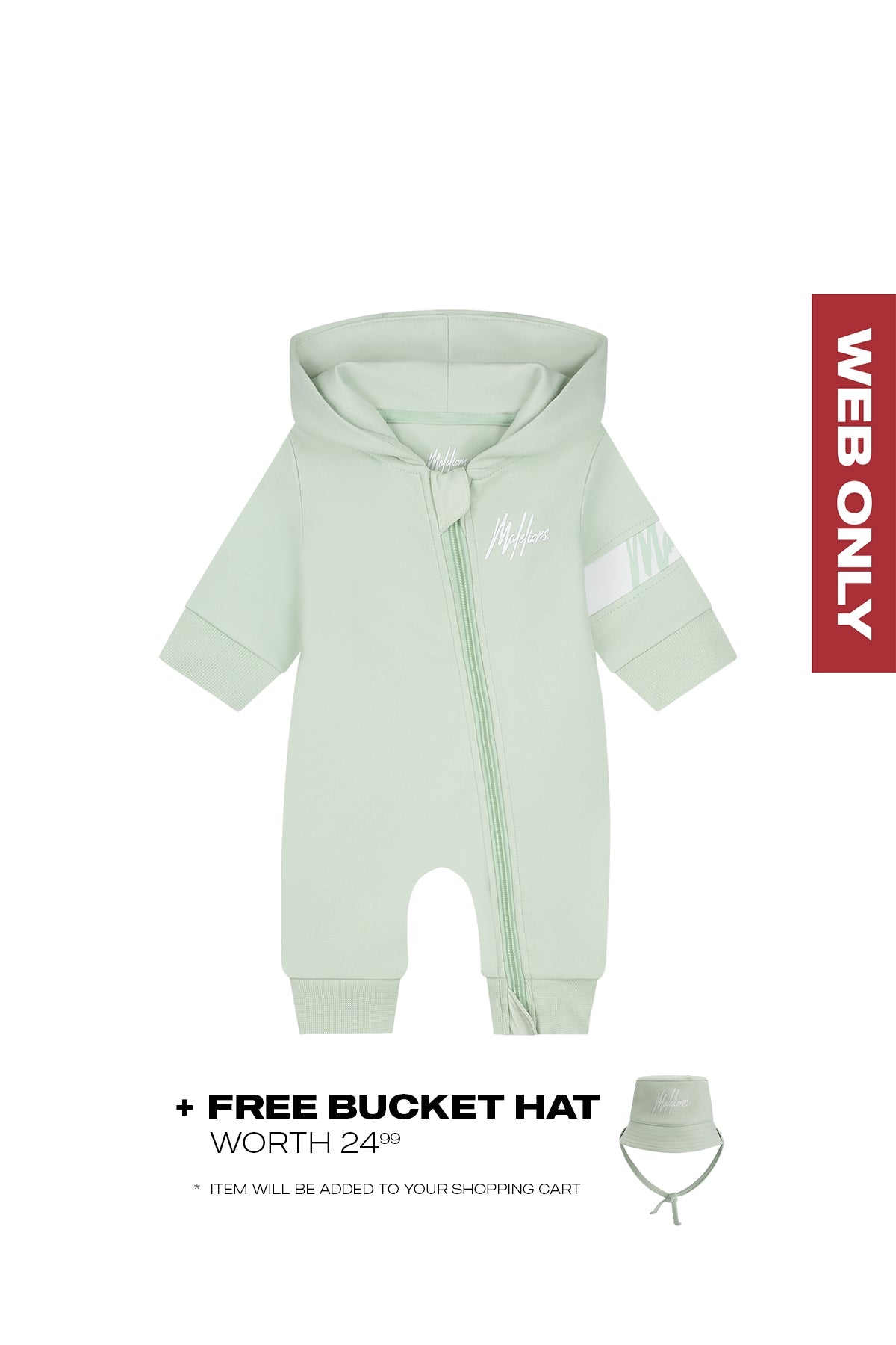 Malelions Baby Captain Trainingsanzug | Hellblau