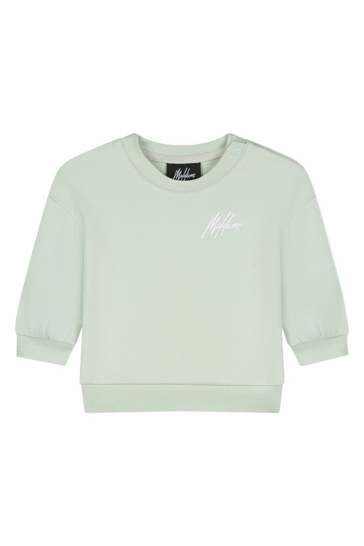 MB1-BF25-05_Malelions_Baby_Signature_Sweater_Pale_Aqua_Front.jpg